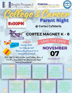 College & Career Parent Night Flyer